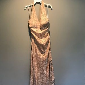 Gold Maxi Dress
